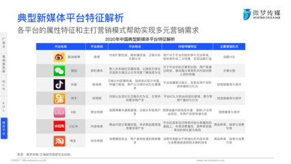 2020中國(guó)新媒體營(yíng)銷策略白皮書 微夢(mèng)傳媒的實(shí)戰(zhàn)洞察與未來(lái)展望